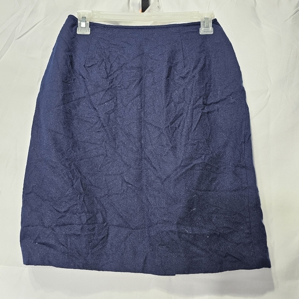 Hugo Buscati Milano navy blue business skirt size unknown